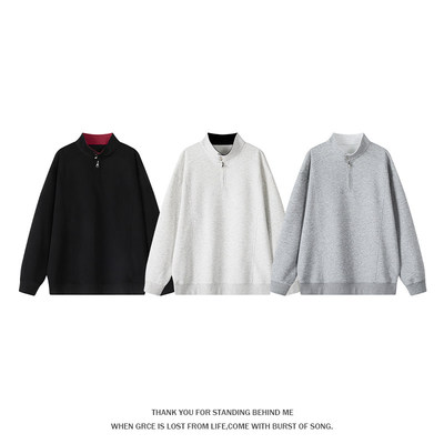 NOLOGOPLUS男士重磅休闲卫衣