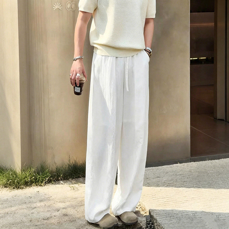 NOLOGOPLUS男士夏季清爽休闲裤图片