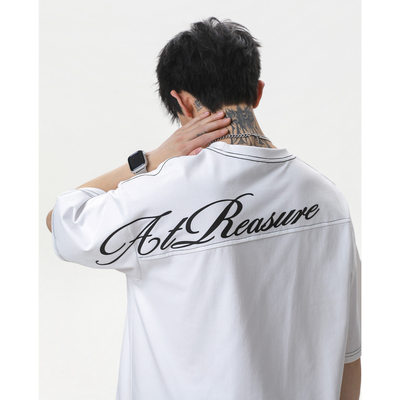 【NOLOGOPLUS】纯棉短袖T恤男