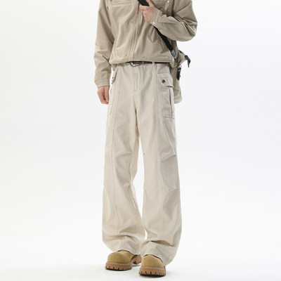 NOLOGOPLUS秋冬男运动宽松卫裤