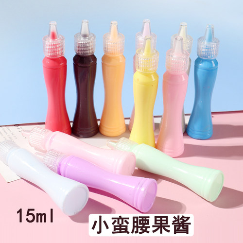 叶子姐姐小蛮仿真果酱奶油胶diy