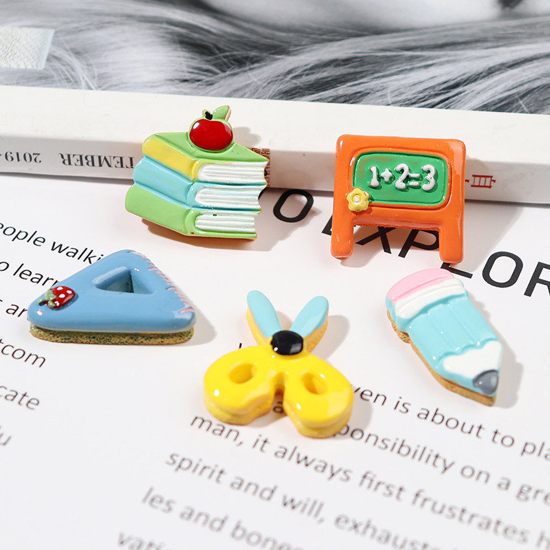 仿真饼干画板尺子文具造型 奶油胶手机壳diy手工自制发饰配件材料,饰品/流行首饰/时尚饰品新,其他DIY饰品配件,淘宝优惠券,粉丝福利购,淘宝优惠卷