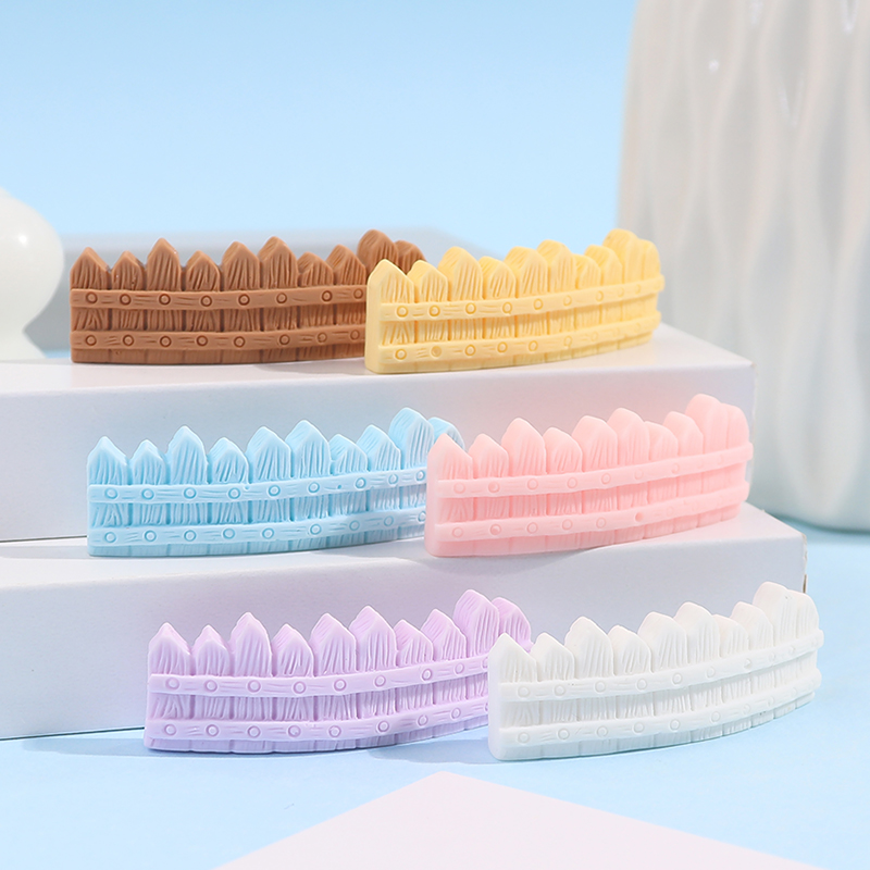 diy彩色围栏奶油胶制作材料