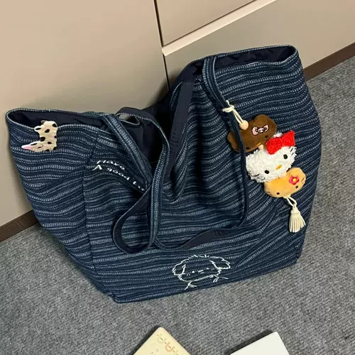 Шоппер для отдыха, вместительная и большая двусторонная сумка на одно плечо, сумка подмышку