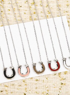 Jockette马蹄项链本命年男女同款情侣新年礼物项链2026新款