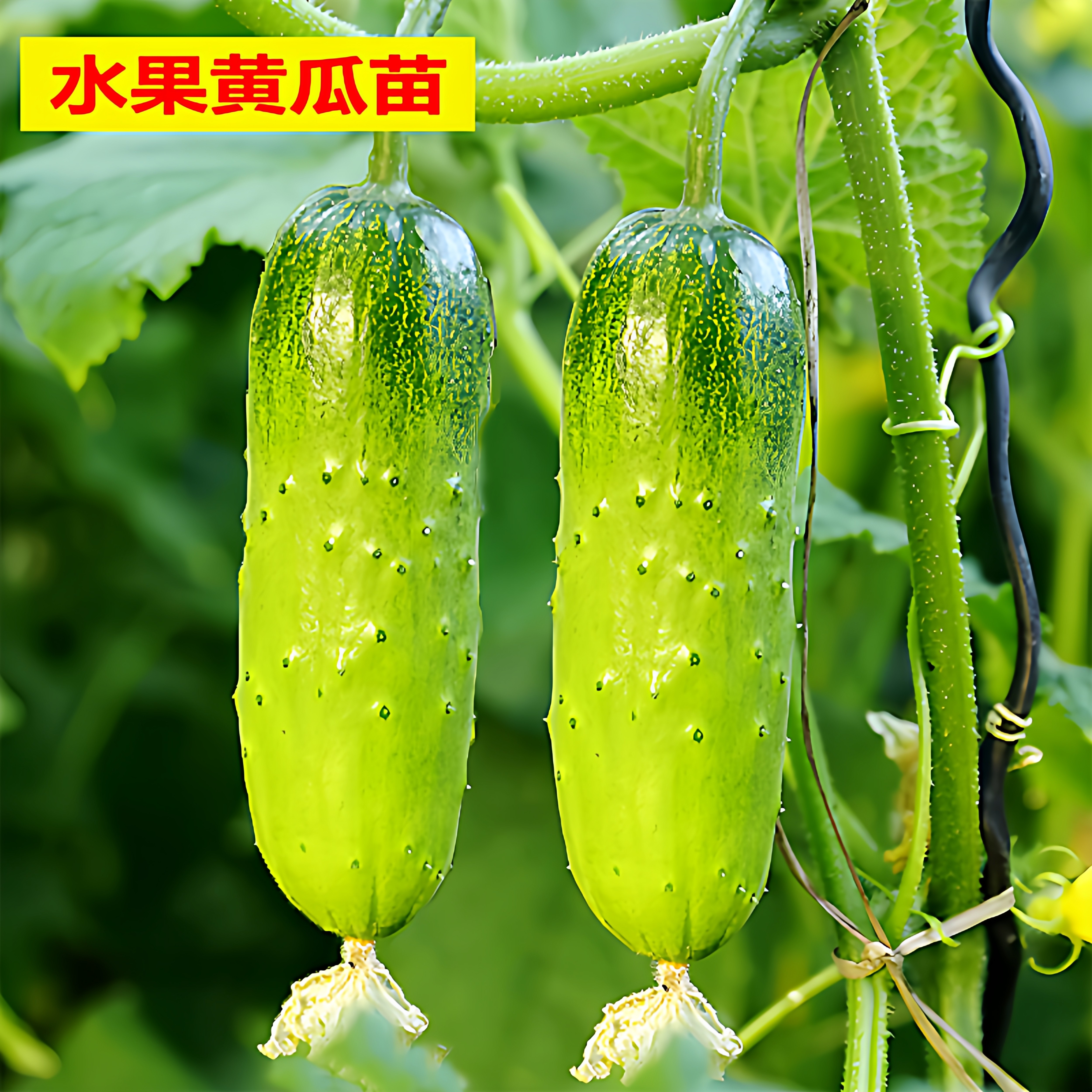 高产水果黄瓜苗盆栽阳台庭院旱黄瓜玉女黄瓜秧荷兰水果黄瓜蔬菜苗