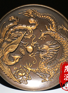 中式家居装饰摆件收藏龙凤呈祥