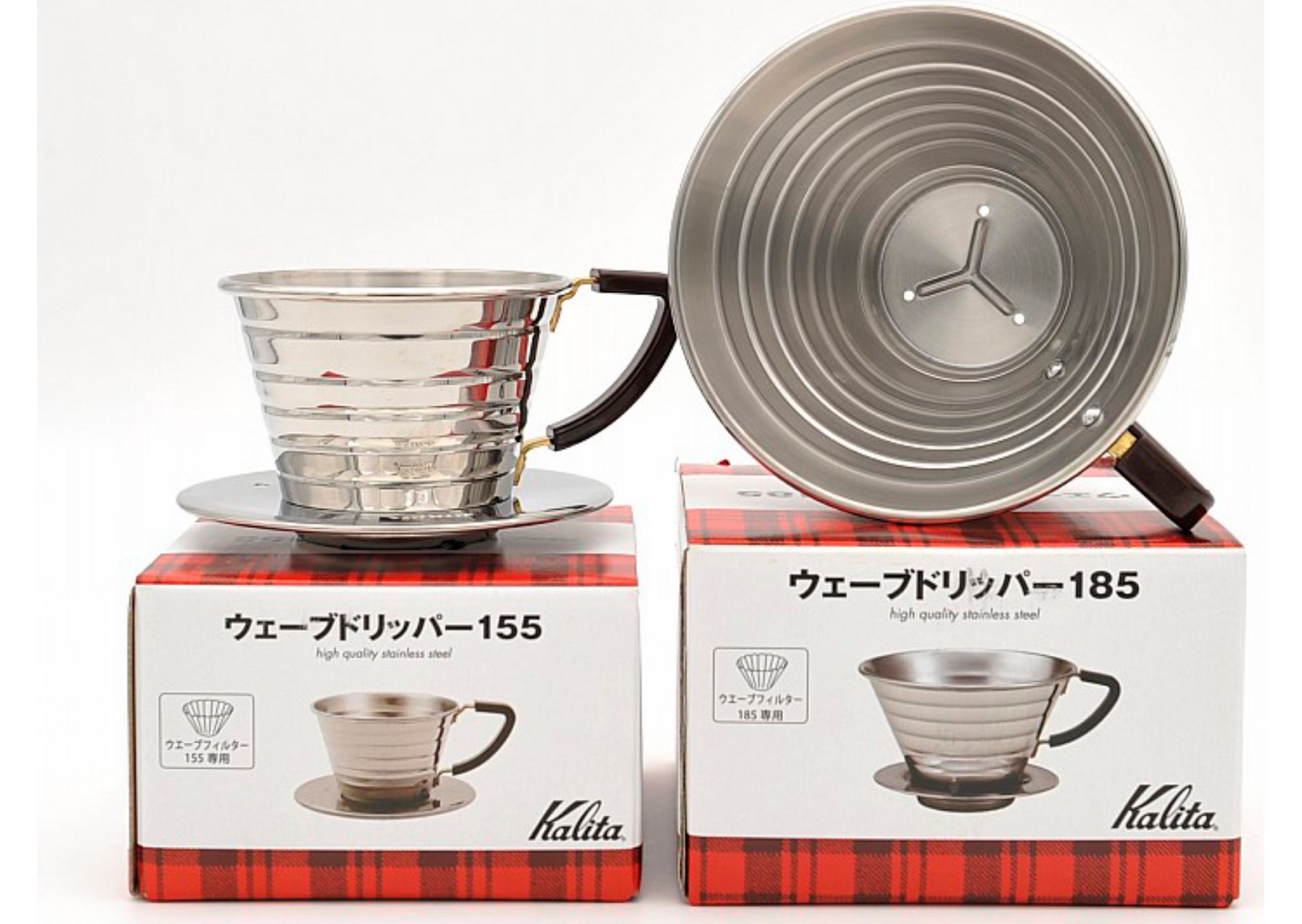 日制kalita不锈钢三孔蛋糕型手冲滤杯波纹滤纸碧利咖啡billiecafe