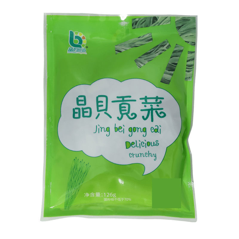 晶贝即食贡菜响菜苔干126g*3袋非干货下饭小菜百珍堂特产厂家直销