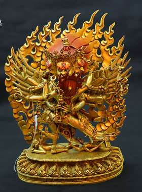 上行道民族书房手工双身普巴金刚