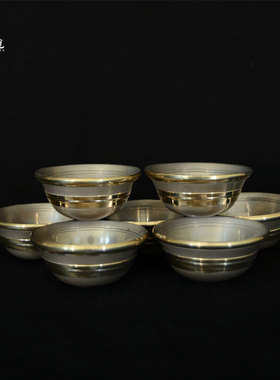 供水碗上行道密宗尼泊尔手工