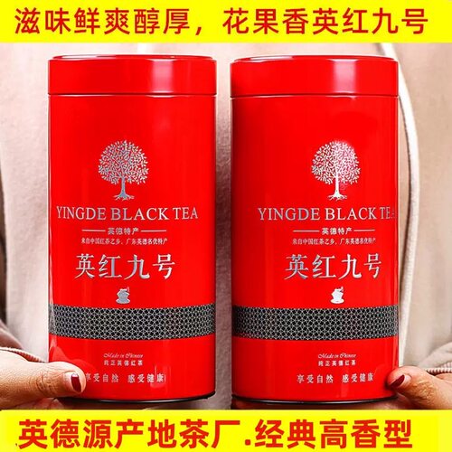 英红九号英德红茶1959罐装茶叶