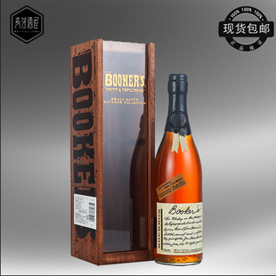 国行现货Bookers布克斯小批次美国肯塔基波旁洋酒波本威士忌750ML