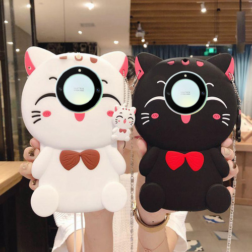 招财猫荣耀x50/x50i/x40硅胶壳女