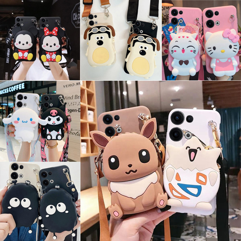 零钱包适用于红米15c软壳手机套Redmi15C手机壳新款网红卡通可爱2508CRN2BC保护壳外壳全包立体外壳保护套女