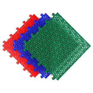 欧百娜篮球场悬浮地板室外学校操场幼儿园户外地垫拼装运动地板