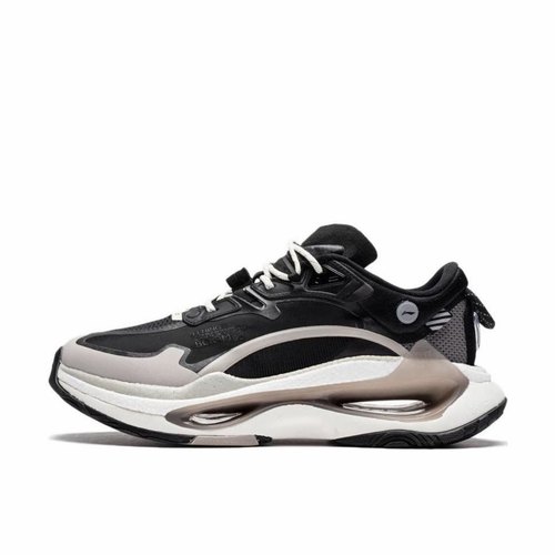 中国李宁秋季男子超越潮流运动鞋回弹舒适透气休闲运动鞋AZGS053