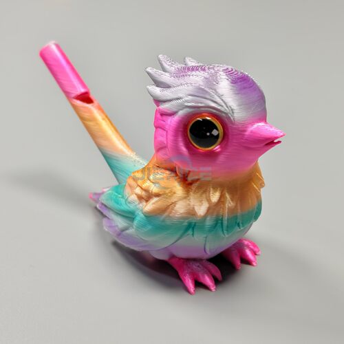 3D打印口哨鸟新款创意小鸟口哨3d打印爆款无毒网红儿童玩具