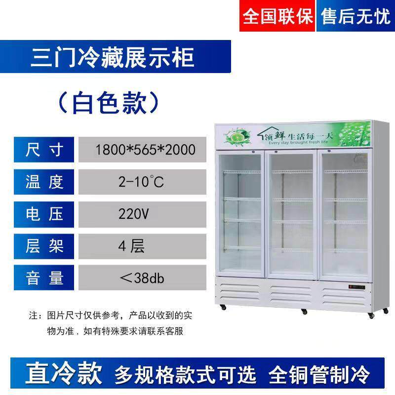 饮料柜藏展示柜咸鱼二手冰箱单超门冷保鲜柜冷柜双门啤酒柜市饭店
