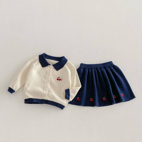 2026春季半身裙开衫针织衫宝宝