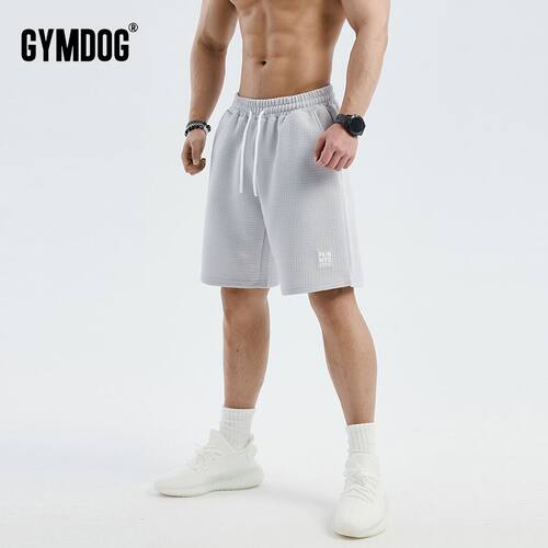 GYMDOG潮牌面包格运动短裤男