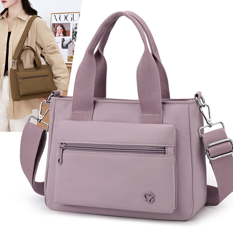 女包2026春季新款手提包大容量妈妈包轻便尼龙布包单肩斜挎休闲包,箱包皮具/热销女包/男包,单肩包,淘宝优惠券,粉丝福利购,淘宝优惠卷