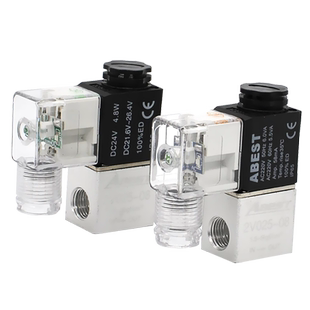 2W160 电磁气阀 200 250开关水阀 气动电磁单向i. 2V025 24v