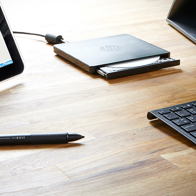 HP 외장 광 드라이브 DVD 버너 노트북 외장 USB 읽기 CD 모바일 디스크 플레이어