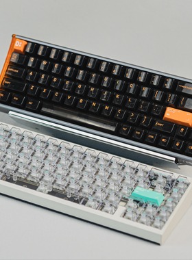 LeleLab X PointWorks Splinter超透明键帽游戏电竞磁轴键盘适用