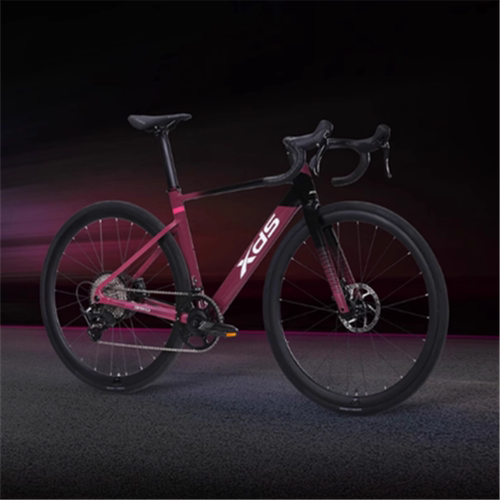 喜德盛25款AD350公路自行车成人油压碟刹桶轴铝合金车架