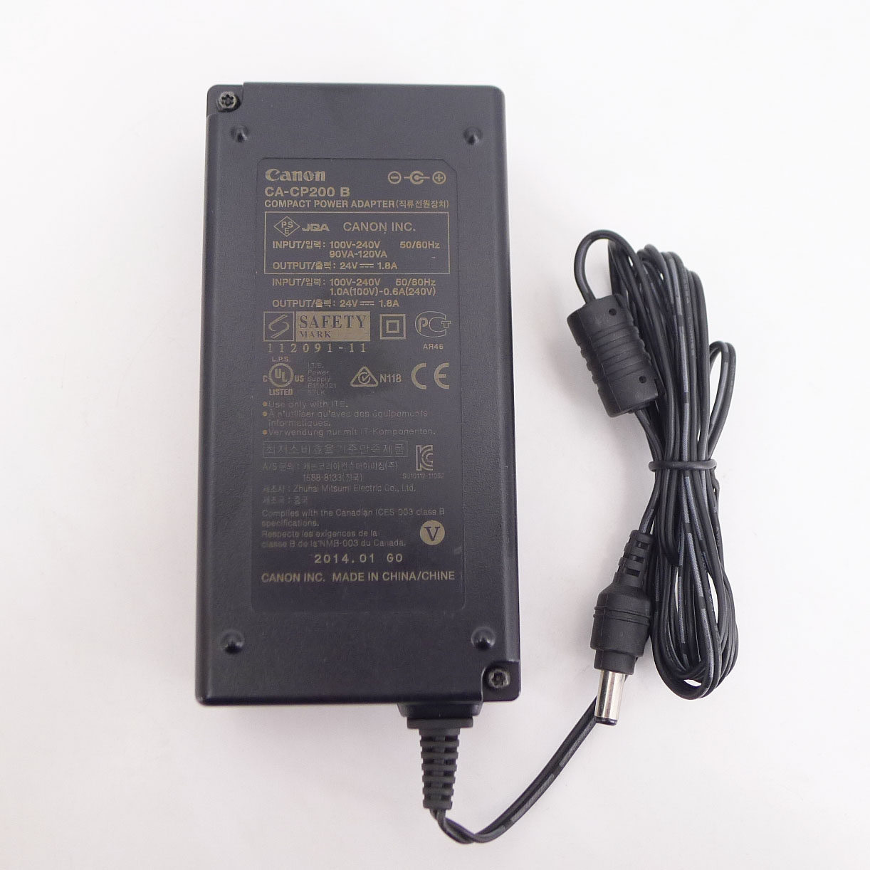 原装佳能热升华打印机电源适配器CA-CP200B CP1200CP910 24V1.8A