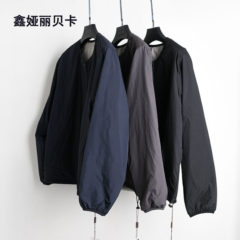 鑫娅丽贝卡休闲常规长度薄棉服