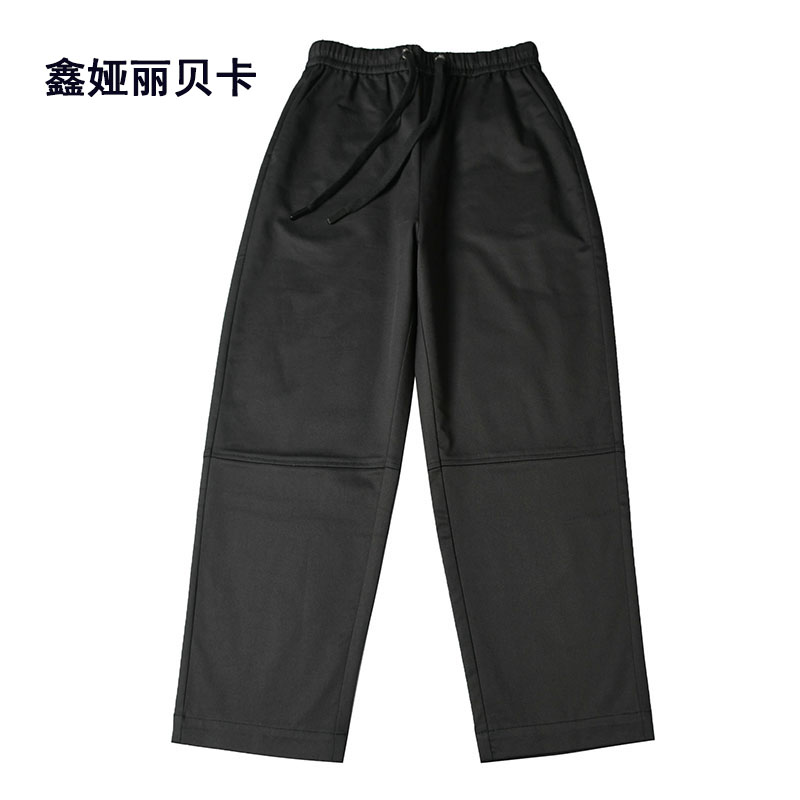 鑫娅丽贝卡休闲百搭直筒裤九分裤