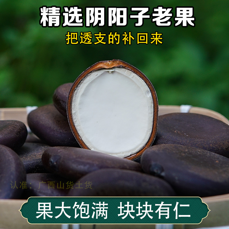 广西野生阴阳子榼藤子500g肾果过江龙子木腰子泡酒料风流果中药材