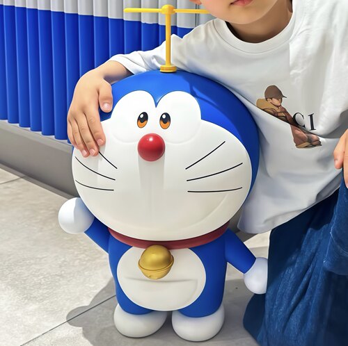 大号哆啦A梦机器猫手办模型摆件玩具公仔玩偶生日礼物送男生女生