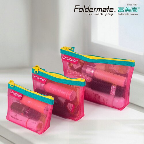 富美高零钱杂物收纳袋大号三角包