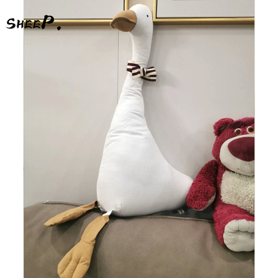 ins网红毛绒玩具鸭子安抚大白鹅