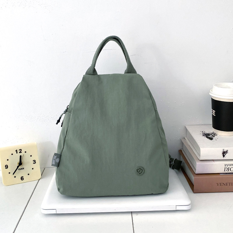 多功能斜挎包包女小型帆布包2025新款韩系休闲双肩包牛津布旅行包