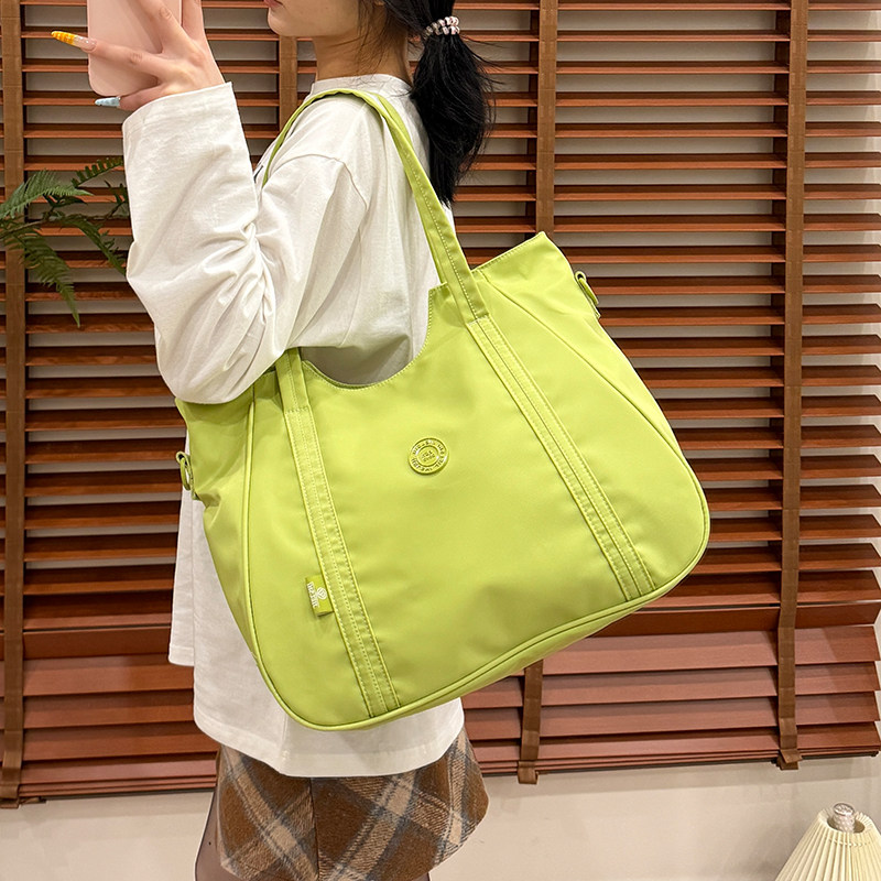 捷朗仕新款大容量单肩包女手提休闲百搭斜挎包出差旅行防水尼龙包