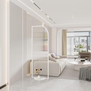 入户玄关遮挡长虹玻璃屏风隔断客厅沙发卧室简约现代对门轻奢移动