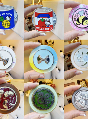 泡泡骚通用手机气囊支架啪嗒磁吸支架可伸缩适配popsockets异珐琅