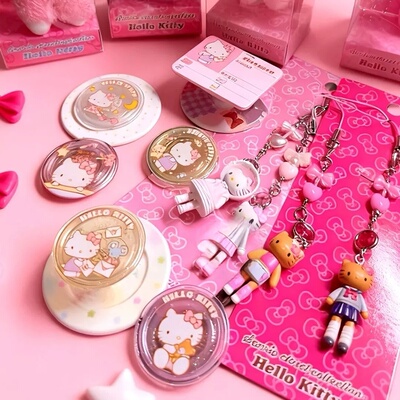 泡泡骚通用手机气囊kitty支架啪嗒磁吸支架可伸缩适配popsockets