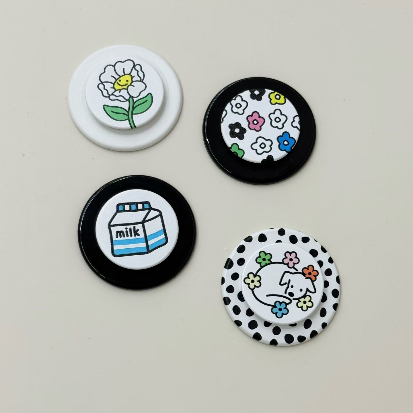 泡泡骚通用手机气囊支架磁吸支架可伸缩适配popsockets绘趣日常图片