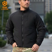 军迷户外猎狼犬秋冬战术保暖棉服男多功能加厚外套迷彩御寒棉衣