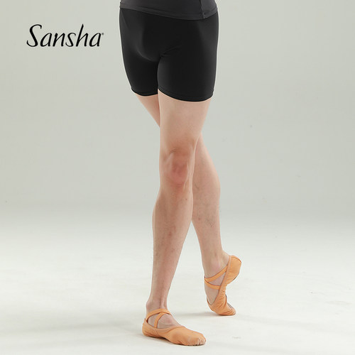 sansha男款芭蕾舞蹈练功短裤