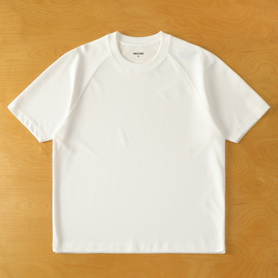 夏季凉感斜插肩宽松短袖T恤男