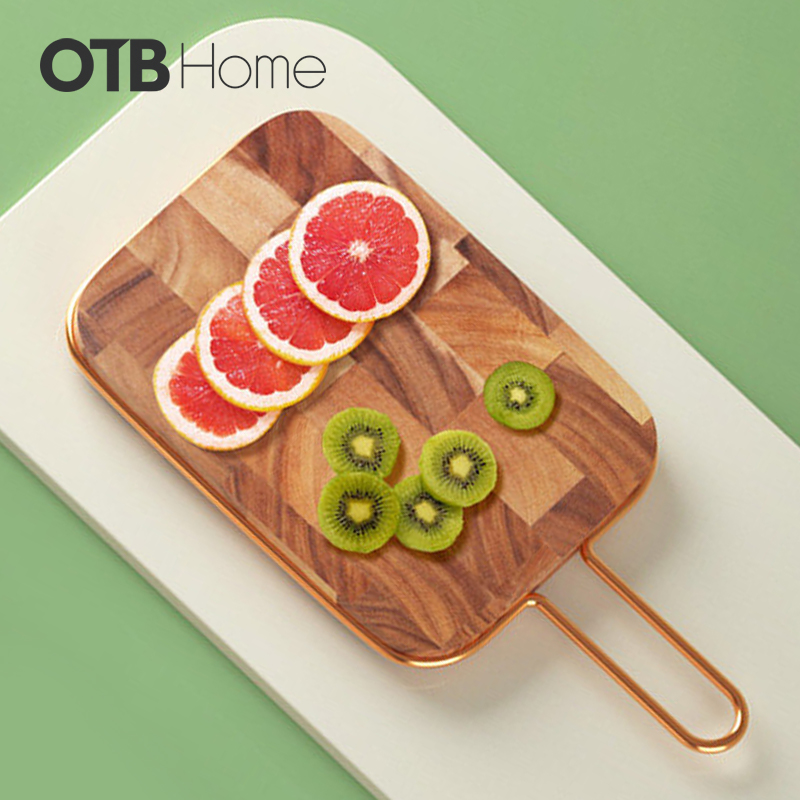 lcliving泰国相思木切菜板实木家用厨房双面砧板宝宝辅食板带提手