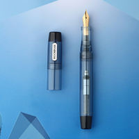 MoonMan C3 Transparent pen barrel, ink storage, rotating and ink absorption dual-purpose smooth ink fountain pen, resin gift pen thumbnail 2
