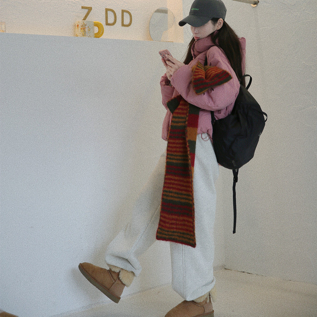 端端家  加绒阔腿 收口两穿九分休闲裤,女装/女士精品,休闲裤,淘宝优惠券,粉丝福利购,淘宝优惠卷