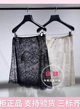 欧时力国内代购2026春新款代购A字蕾丝短裙1MY1073320